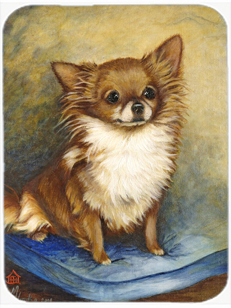 Chihuahua Long Hair Brown Mouse Pad, Hot Pad & Trivet