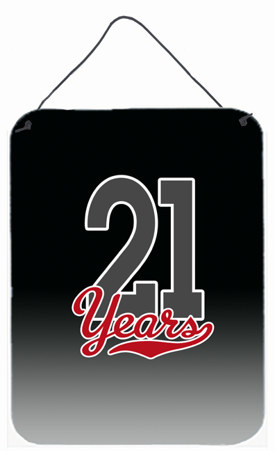 21 Years Wall and Door Hanging Prints