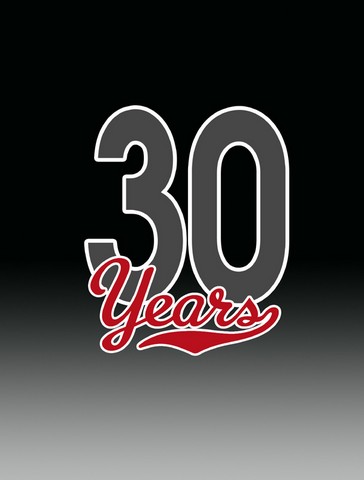 CJ1085GF 30 Years Flag Garden Size