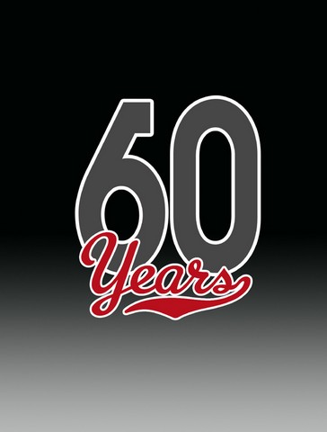 CJ1088GF 60 Years Flag Garden Size