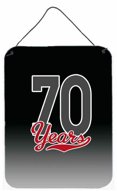 70 Years Wall and Door Hanging Prints