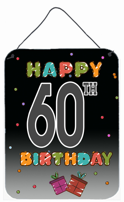 Happy 60Th Birthday Wall and Door Hanging Prints