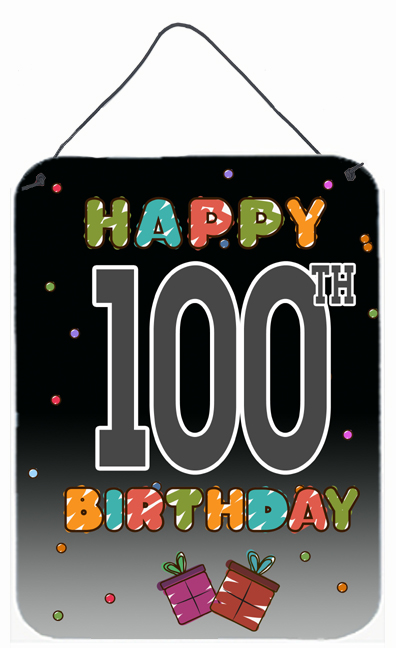 Happy 100Th Birthday Wall and Door Hanging Prints