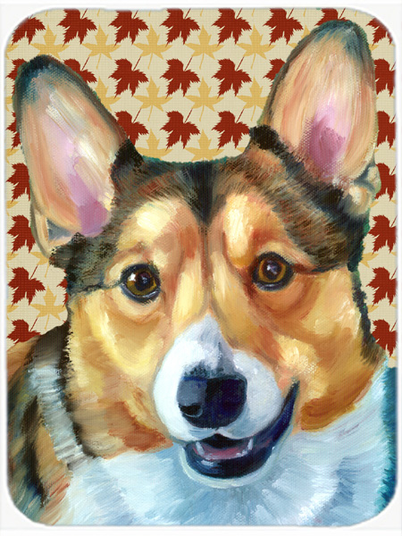 Corgi Fall Leaves Mouse Pad, Hot Pad & Trivet