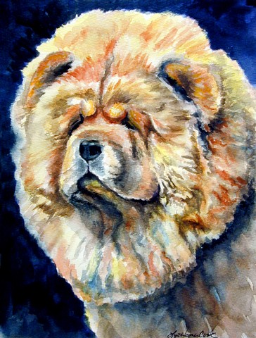 Chow Chow Flag Garden Size