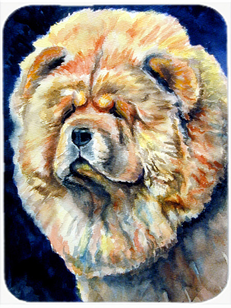 Picture of Carolines Treasures 7341LCB Chow Chow Glass Cutting Board- Large
