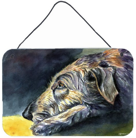 Irish Wolfhound Sleeper Wall and Door Hanging Prints