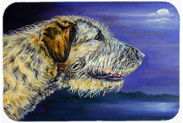 Picture of Carolines Treasures 7352LCB Irish Wolfhound Looking Glass Cutting Board- Large