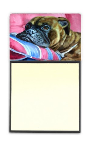 Fawn Boxer Sticky Note Holder