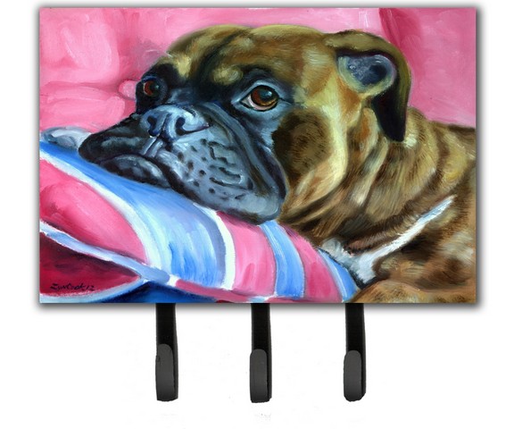 Fawn Boxer Leash & Key Holder