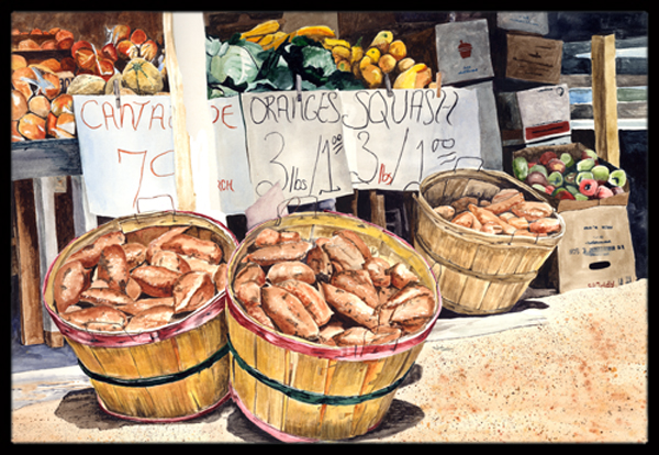 Crawfish With Spices And Corn Indoor & Outdoor Mat - 24 x 36 in.