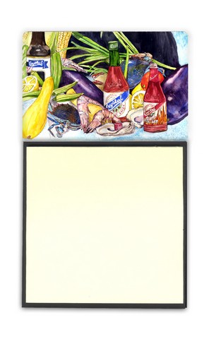 Crystal Hot Sauce With Seafood Sticky Note Holder