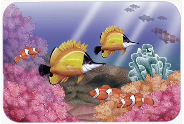 Undersea Fantasy 6 Glass Cutting Board- Large