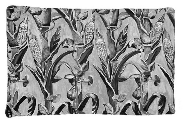8929PILLOWCASE Corn Ironwork Fence Fabric Standard Pillowcase