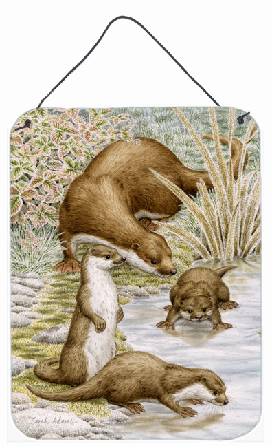 Otter Family Wall and Door Hanging Prints