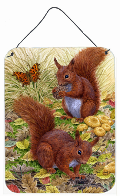 Red Squirrels Wall and Door Hanging Prints