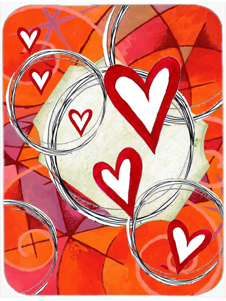 Circle Of Love Valentines Day Glass Cutting Board- Large