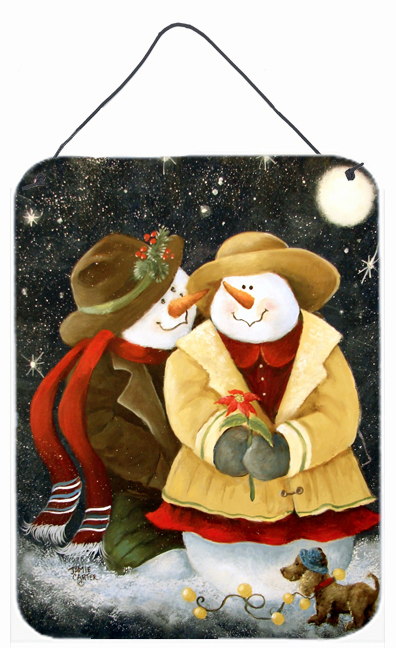 Love At Christmas Snowman Wall and Door Hanging Prints