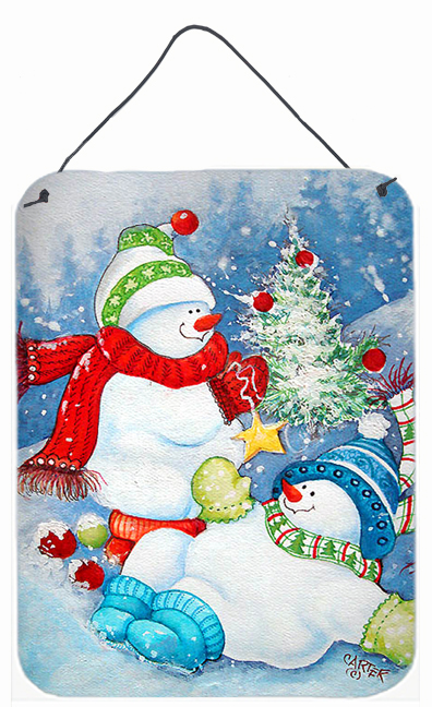The Teens Celebrate Snowman Wall and Door Hanging Prints
