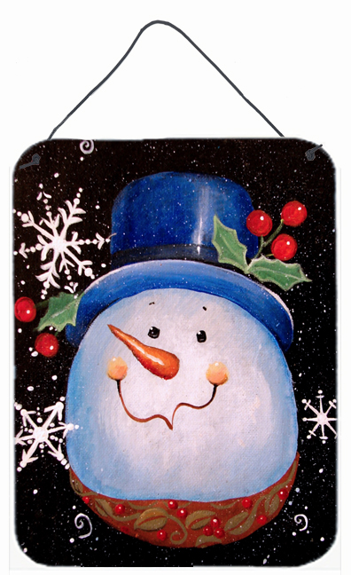 Top Hat Greetings Snowman Wall and Door Hanging Prints