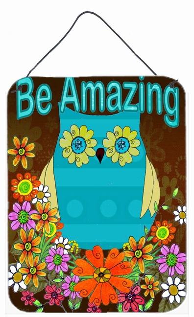 Be Amazing Owl Wall and Door Hanging Prints