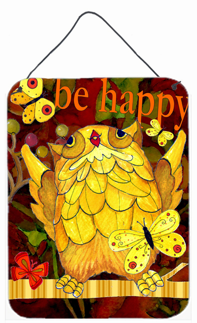 Happy Happy Day Owl Wall and Door Hanging Prints