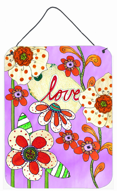 Love Is Blooming Valentines Day Wall and Door Hanging Prints