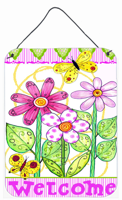 Flower Welcome Wall and Door Hanging Prints