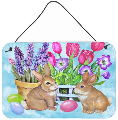 New Beginnings Easter Rabbit Wall and Door Hanging Prints