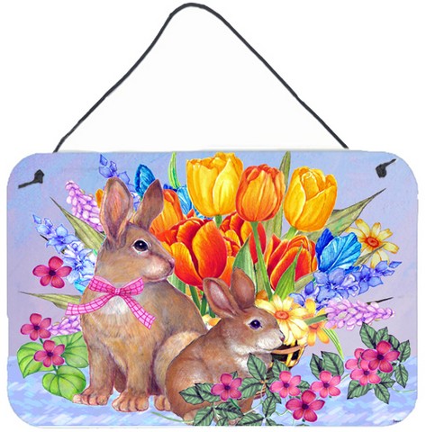 New Beginnings II Easter Rabbit Wall and Door Hanging Prints