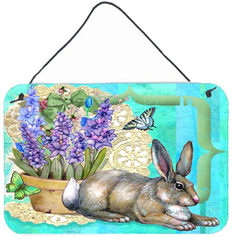 Springtime Easter Rabbit Wall and Door Hanging Prints