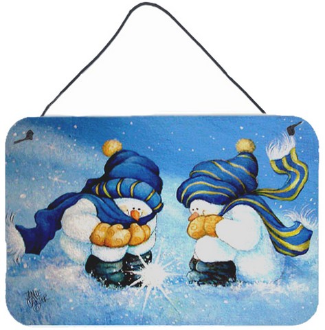 We Believe In Magic Snowman Wall and Door Hanging Prints