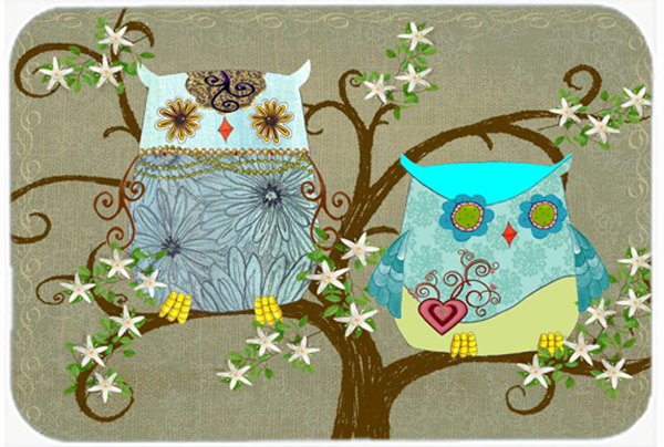 The Friendly Ladies Owl Glass Cutting Board- Large