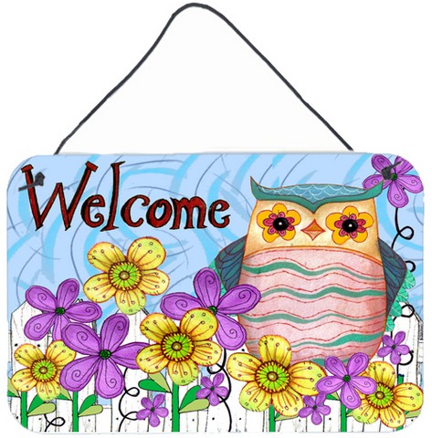 Welcome Owl Wall and Door Hanging Prints