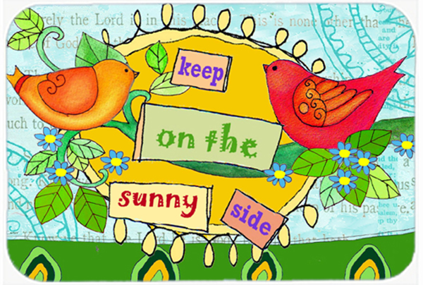Keep On The Sunny Side Glass Cutting Board- Large