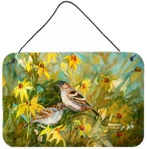 Sparrows In The Field Wall and Door Hanging Prints
