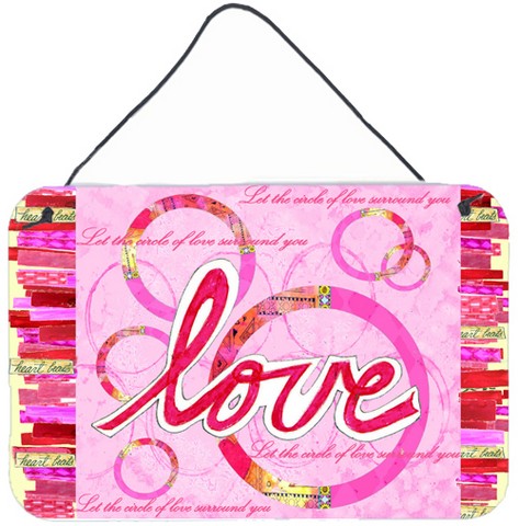 Love Is A Circle Valentines Day Wall and Door Hanging Prints