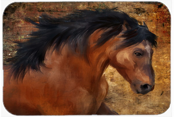 Wild Horse Glass Cutting Board, Large