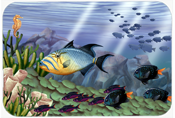 Undersea Fantasy 10 Glass Cutting Board- Large