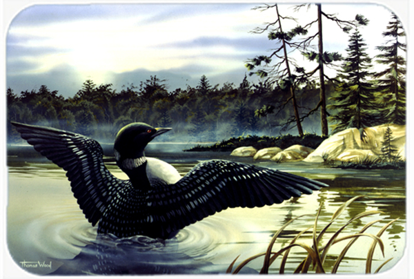 Loon Country Glass Cutting Board, Large