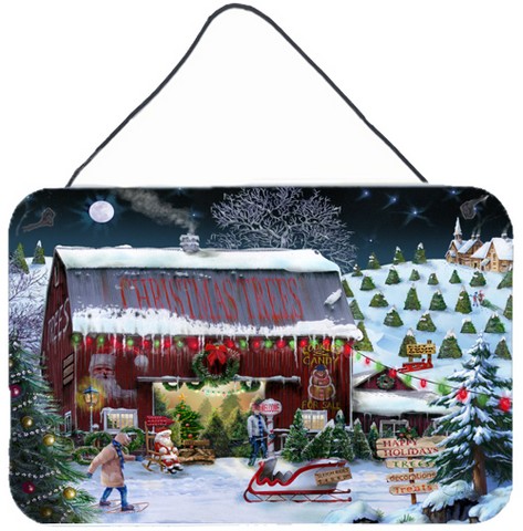 Christmas Tree Farm Wall and Door Hanging Prints