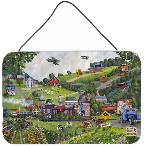 PTW2012DS812 Summer In Small Town Usa Wall and Door Hanging Prints
