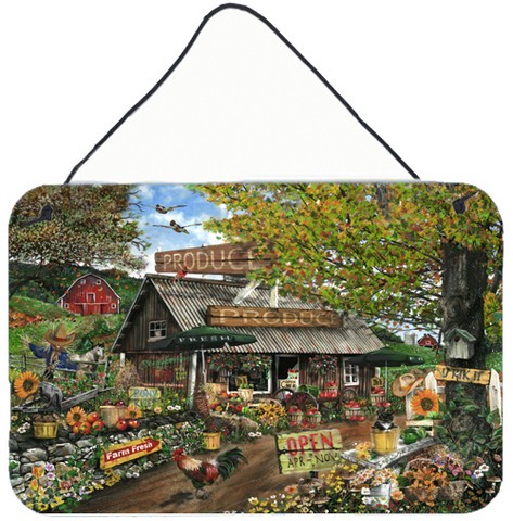 The Produce Fruit Stand Wall and Door Hanging Prints