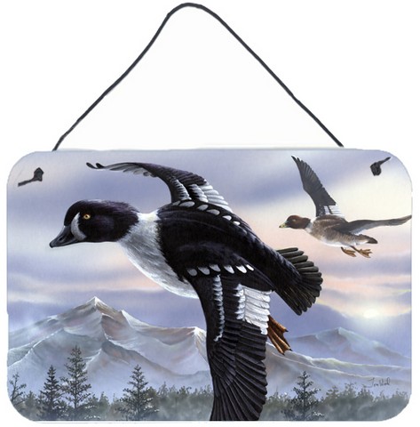 Goldeneye Ducks Flying Wall and Door Hanging Prints