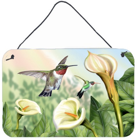 Lily And The Hummingbirds Wall and Door Hanging Prints
