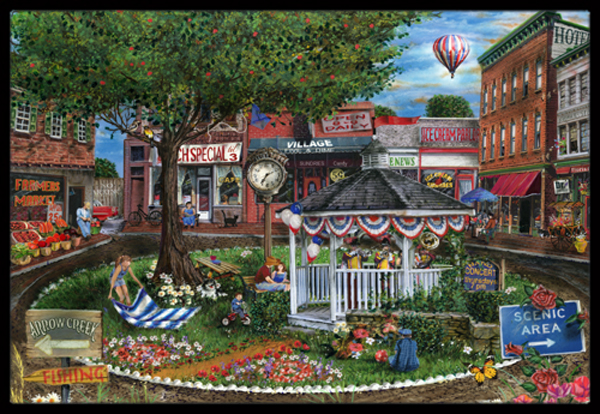Summer Concert Series 4Th Of July Indoor & Outdoor Mat, 24 x 36 in.
