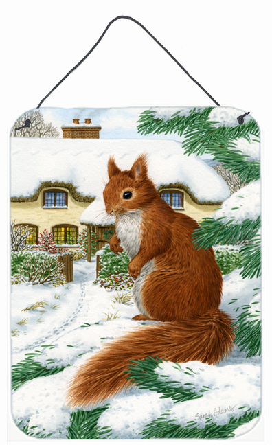 ASA2014DS1216 Red Squirrel & Cottage Wall and Door Hanging Prints