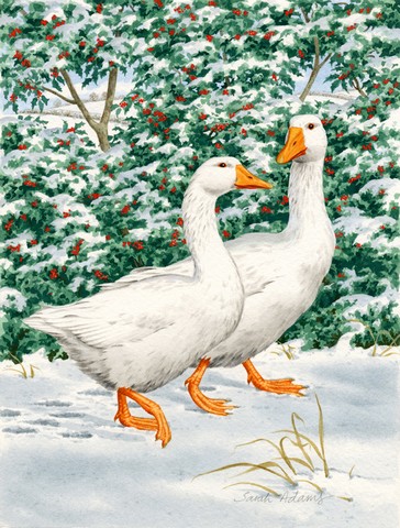 Geese Flag Garden Size