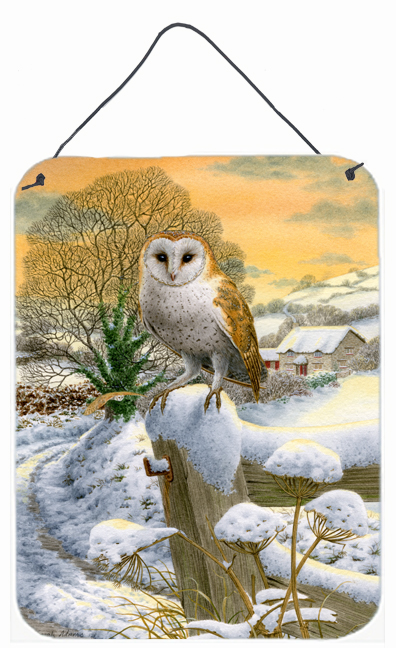 Sunset Barn Owl Wall and Door Hanging Prints