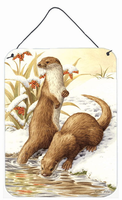 Otters & Gladon Irises Wall and Door Hanging Prints